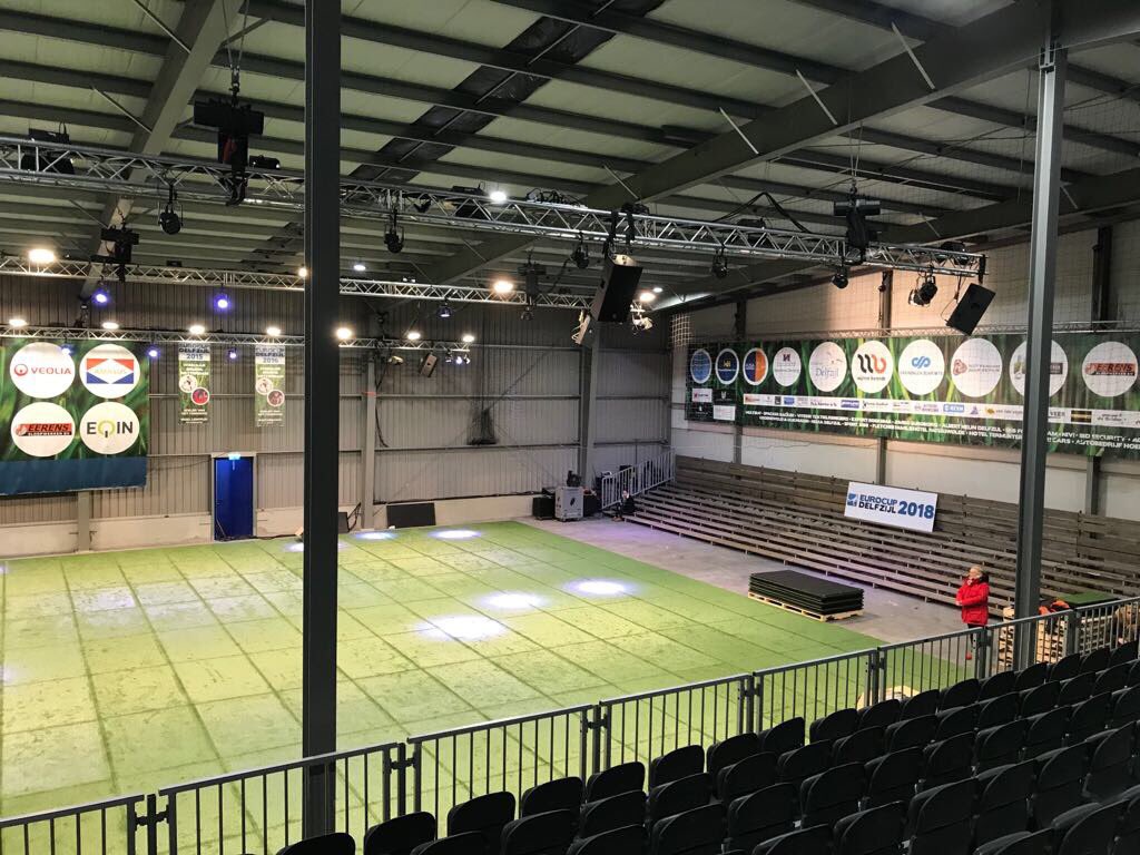 Modular NexxTurf system installed by European Turf Group  at The Eurocup 2018 at the Seaports stadion in Delfzijl. Fantastic line up with top  young football players from Chelsea, Bayern Munich, Ajax, PSV, Schalke 04, Leicester, Club Brugge and more!