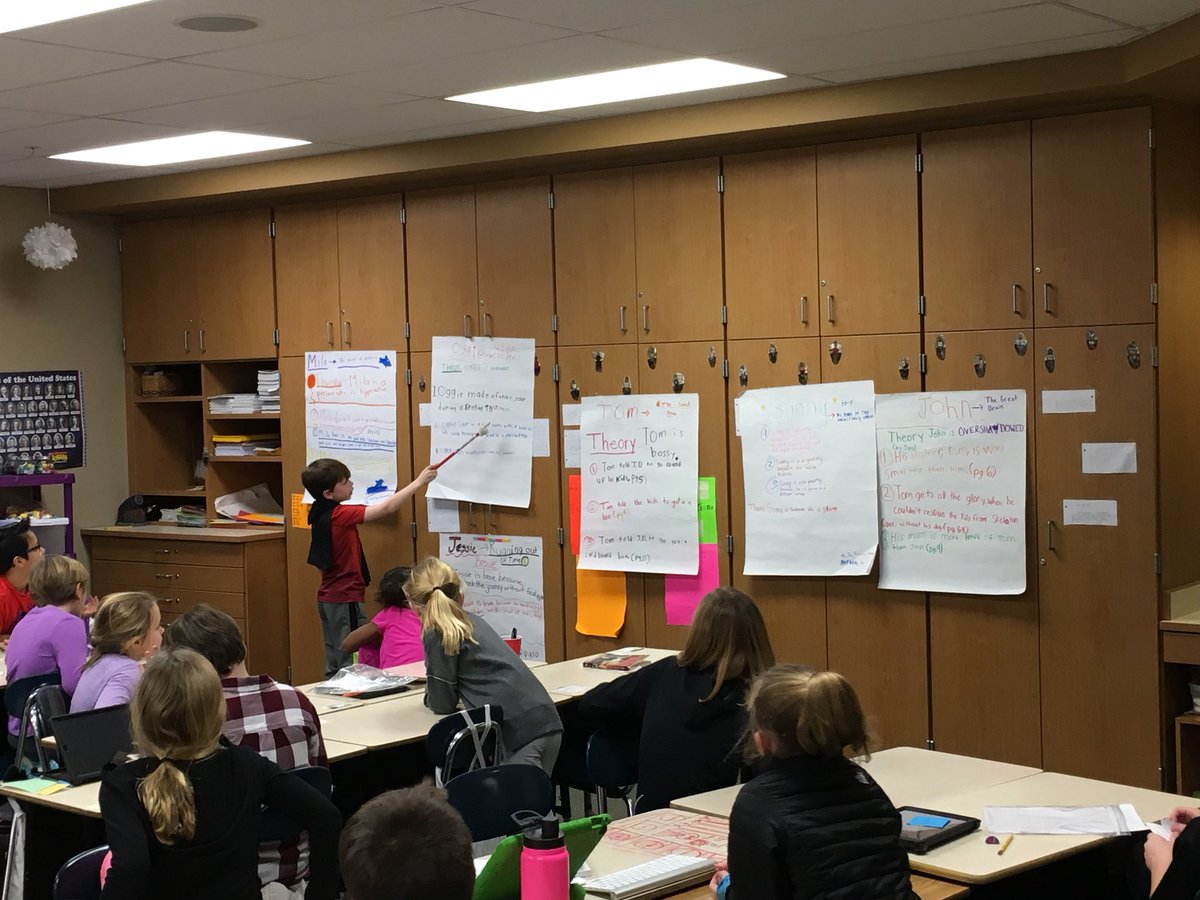 Geistgators's tweet photo. Well done third grade in supporting your character theory with clear evidence from your books! #supportyouranswer #speakingandlistening https://t.co/7wRqVMQXwR