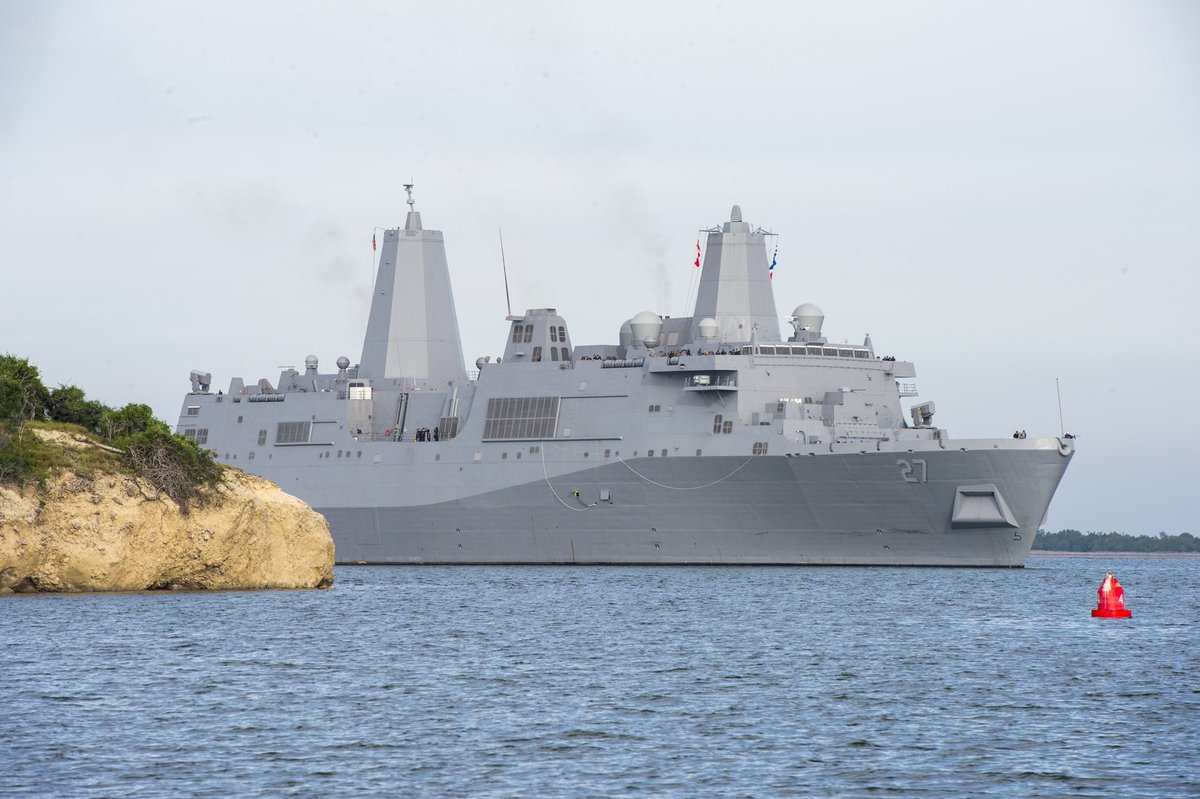 NavalInstitute's tweet photo. LPD Portland Selected to Host ONR Laser Weapon Demonstrator, Serve as RIMPAC 2018 Flagship

https://t.co/CNLTfAflvW https://t.co/esWTd4ssFv