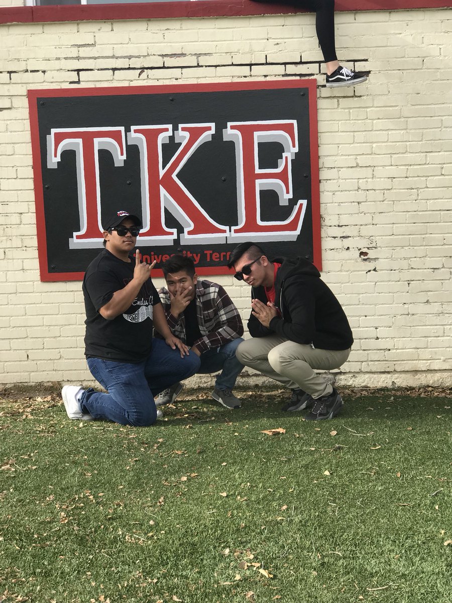 TKE_UNLV's tweet photo. Happy Founders Day to all of our fellow fraters! 119 years strong! Let’s continue to build Better Men for a Better World! 🔺🔺🔺🔺🔺 #IAMTKE #TKEUNLV #TKENATION #TkeFoundersDay #YITB #119yearsstrong https://t.co/FFzIQiJwuv