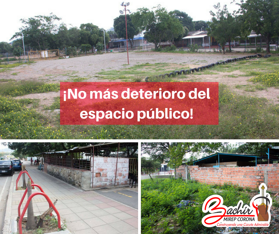 BachirMirep's tweet photo. Vecinos del paseo Rojo y Negro de #Cúcuta se quejan por abandono y deterioro de sus espacios. Empodérate de los problemas de tu ciudad y exijamos juntos mejores condiciones medioambientales para todos. https://t.co/xSoyQQmxte