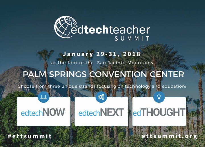 World-class presenters, World-class sessions, at a World-class conference! Check out the #ettsummit in Palm Springs, CA! We are three weeks away and there is still time to register!   buff.ly/2mfCnVe