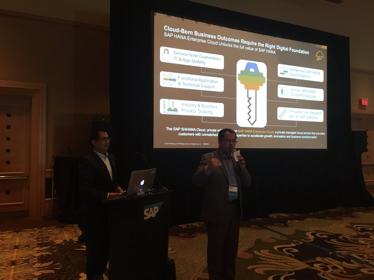mariasiyu's tweet image. Full house for our #SAPHEC session with the account team from La Europea! #FKOM2018