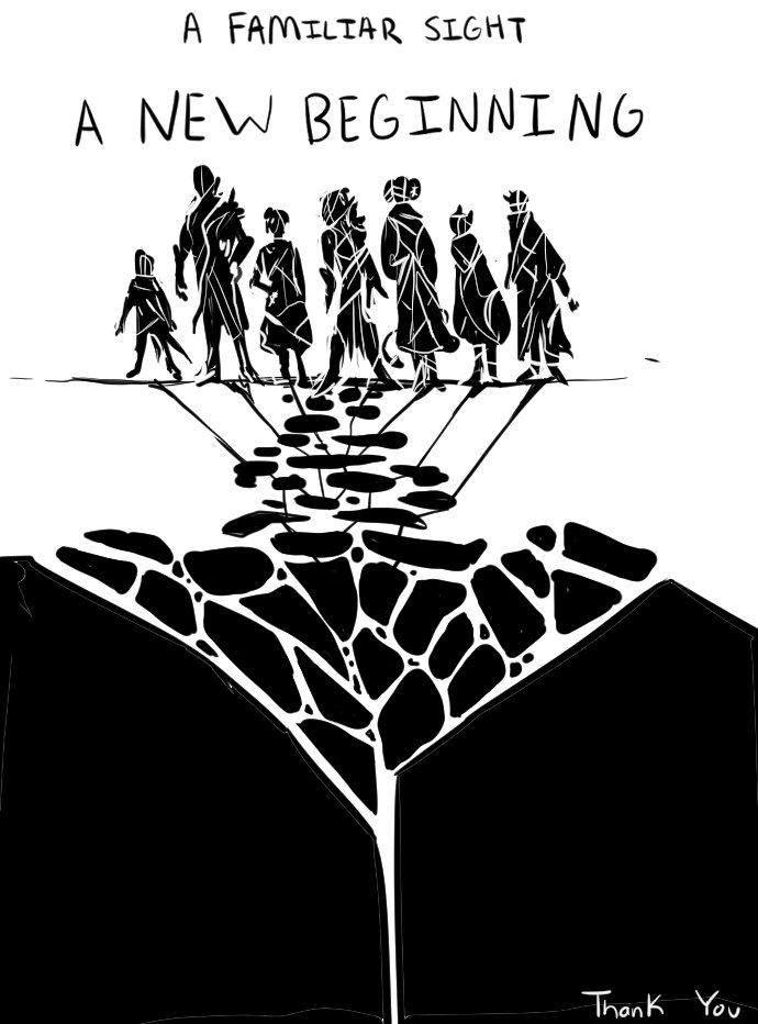 wyrmwright's tweet photo. a glimpse of a new beginning  #CriticalRole #criticalrolefanart thank you everyone https://t.co/1RfBcMnV9C