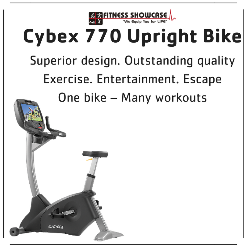 FitnessShowcase's tweet photo. A stationary bike is the perfect winter addition to your home gym or fitness center. The Cybex 770C offers 3 modes, 9 workouts, and 21 levels for every type of training. https://t.co/G1qHACgDmQ https://t.co/xTcni1zKws