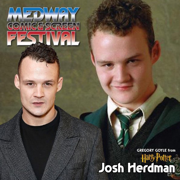MCSF18's tweet image. Hello #Kent ! Josh @Josh_Herdman (Gregory Goyle, Harry @HarryPotterFilm ) will be joining us for Medway Comic and Screen Festival, March 24th&amp;amp;25th, Medway Park, Gillingham. #Medway #Gillingham For more information and to purchase tickets visit
mcsf.co.uk