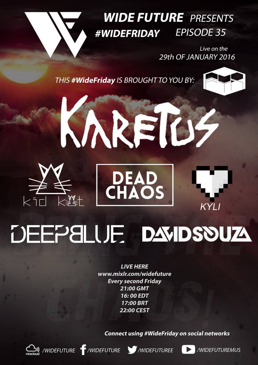 widefuture's tweet photo. That throwback, we are so sooo close to announcing our new radio show.
On this #WideFriday throwback we have the best 3 lineups with Portuguese artists on, because we believe this country has so much to give.
1 - KEVU
2 - Karetus
3 - Club Banditz https://t.co/yXXWqlllvo
