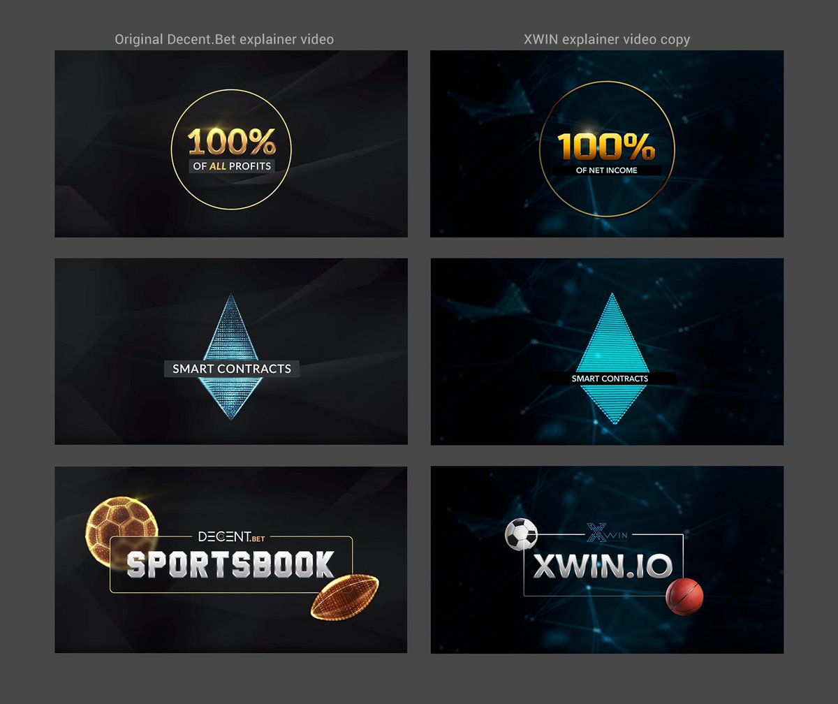 MotionFX_co's tweet photo. @Xwin_CryptoBet @CryptoCoinsNews @Xwin_CryptoBet is blatantly stealing and copying other designer's artwork. Shame! https://t.co/zV5uMMOE2g