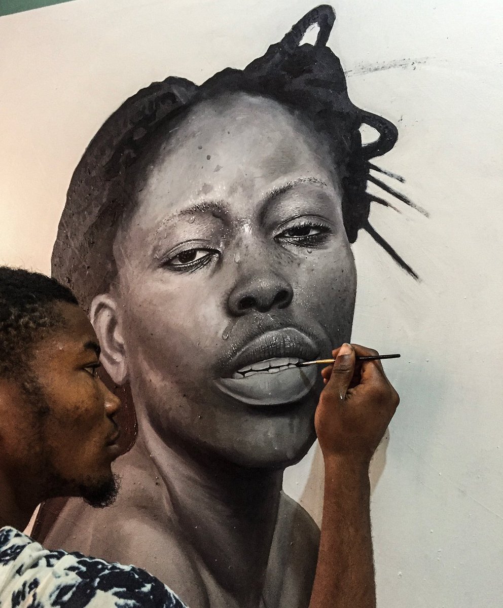 artmonnk's tweet photo. Oil on canvas by @Ayogukfineart https://t.co/xuu8Yedazj