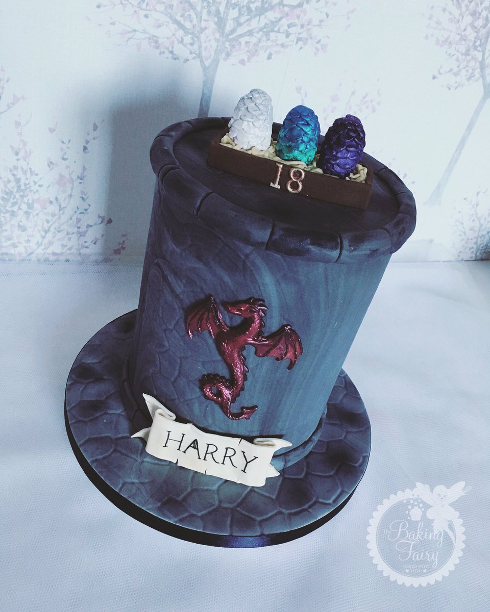 the_bakingfairy's tweet photo. Game of Thrones dragon #cake #dealkent https://t.co/HCeljwaSNH