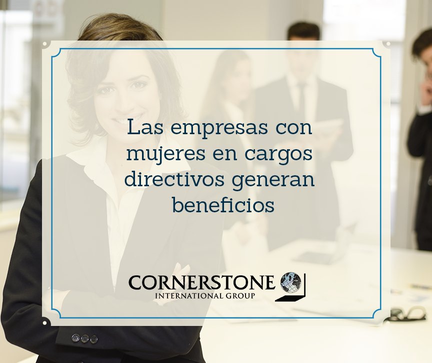 cornestone_peru's tweet photo. Un estudio realizado por la consultora McKinsey demuestra que las empresas con mujeres en cargos directivos generan un beneficio superior al 47.6%. La investigación se llevó a cabo en 303 grandes compañías de América Latina. Fuente: Quecursar https://t.co/9f0SrTQKWo