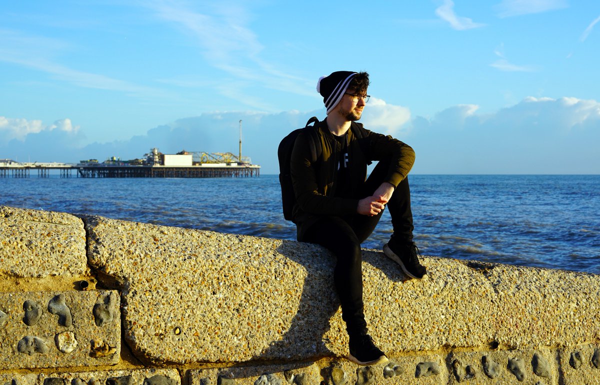 It was lovely in Brighton today!