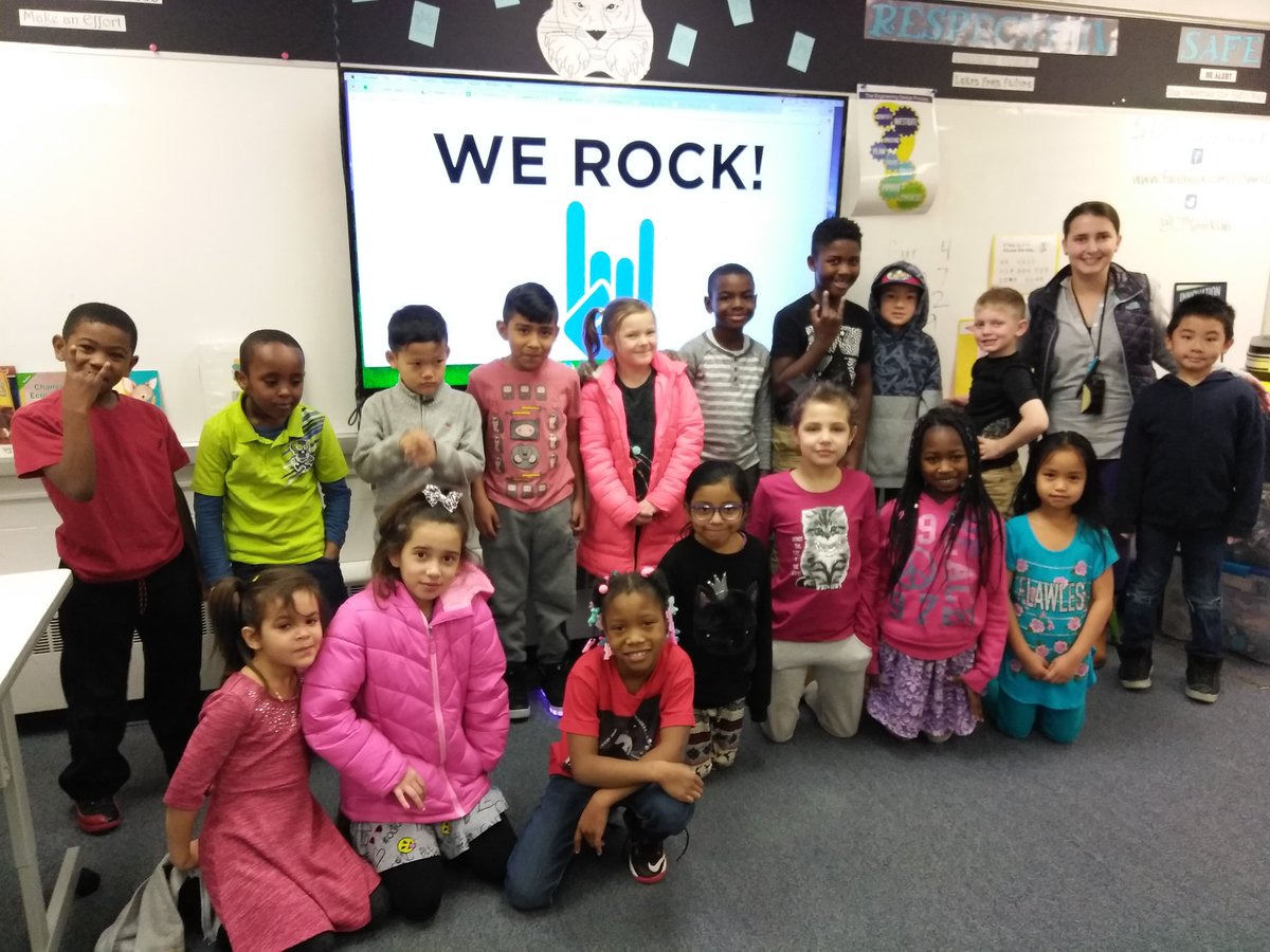 CPSparkLab's tweet photo. Congratulations to Ms. Eldred's 2nd graders they completed @breakoutEDU 's If You Take a Mouse to School with 27 seconds to spare! https://t.co/rBB6ptRi7Y