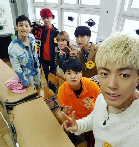 170120 Ten and Minghao was involved in "Elementary School Teacher", along with Kangnam, Henry, f(x)'s Amber, and Twice's Momo. You can watch here:  http://www.dailymotion.com/video/x5ae0ic 
