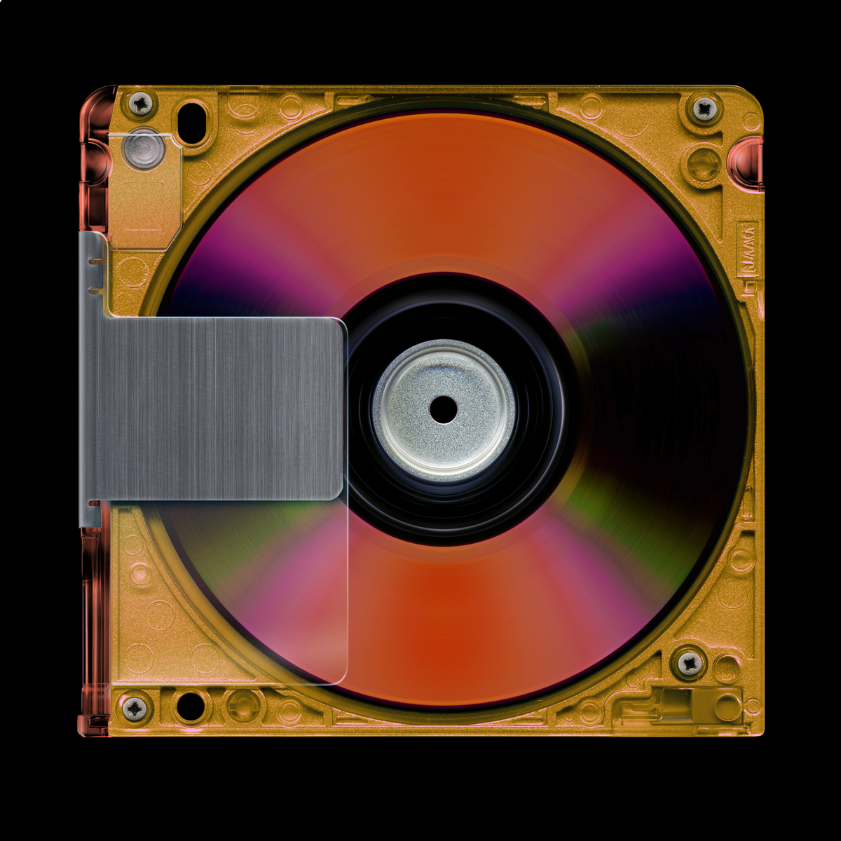 "MiniDisc drawings I did for my thesis in 2016" David Rudnick Cover