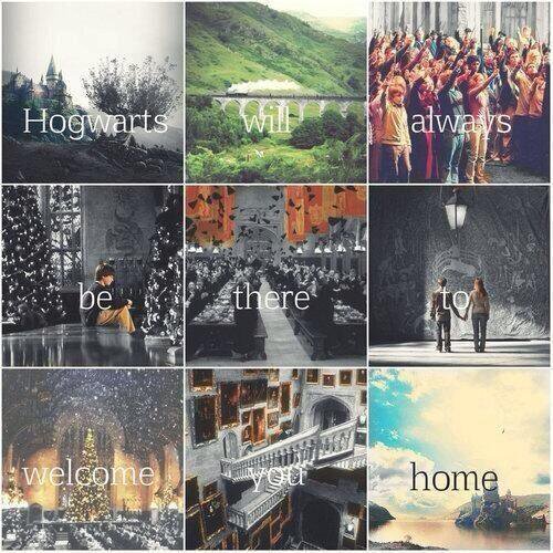 Hogwarts will always be there to welcome you home, because the magic never ends.