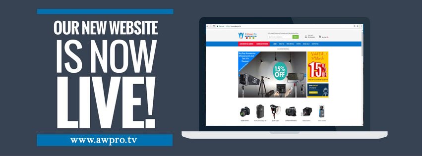 AlWesamPro's tweet photo. After Many Months Of Preparation And Planning, We Are Excited To Announce The Launch Of Our New Website! 
We Aspire To Provide All New Technologies and Trends about Photos, Videos Equipment and Accessories https://t.co/vIOWQUtBJ8