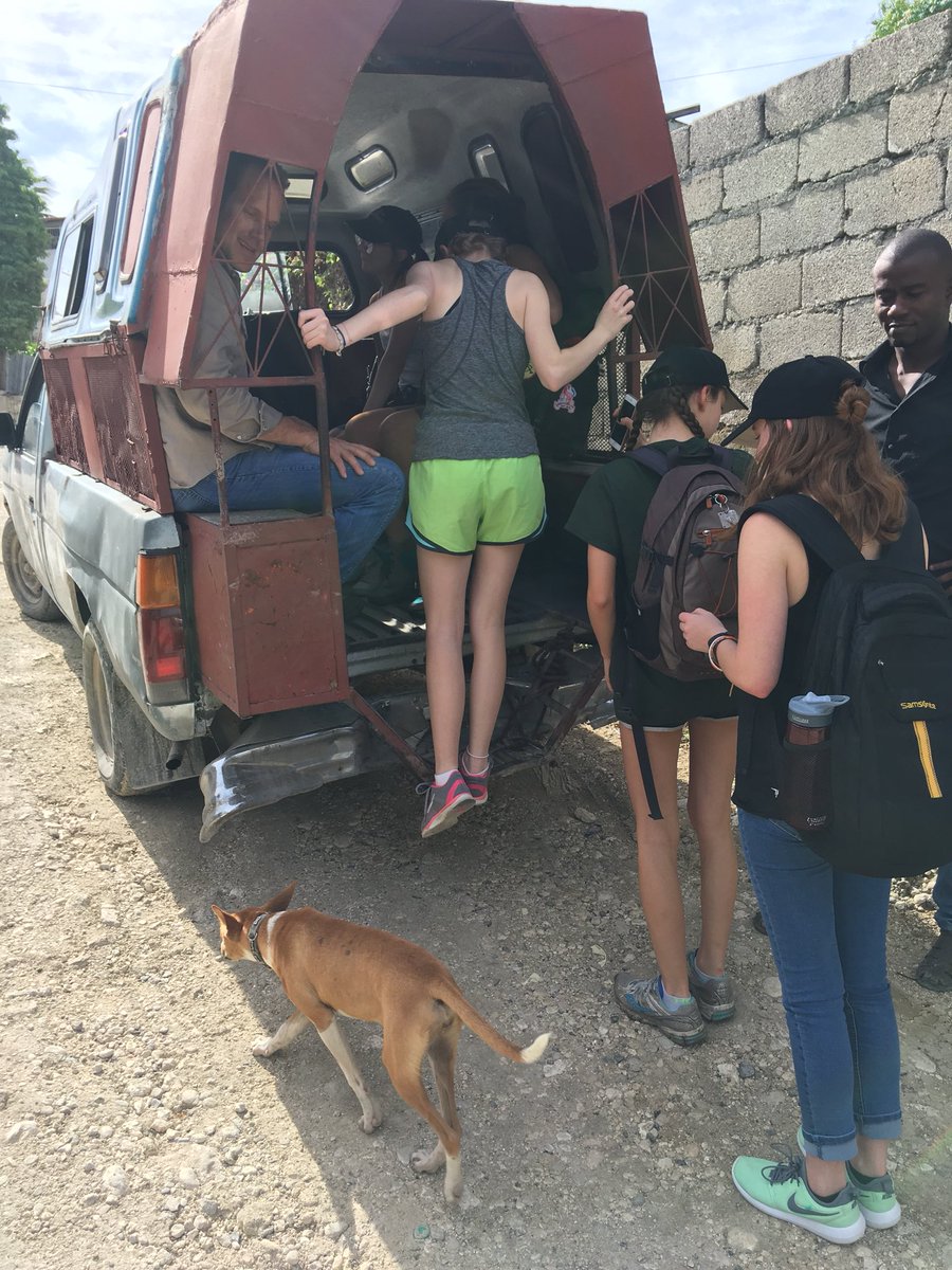 NativeEgg's tweet photo. Well... @NativeEgg is in Haiti heading out for site survey at the first recipient school. Thank you so much to our great donors for making this possible. More to come! https://t.co/wqfqBZ8bmp