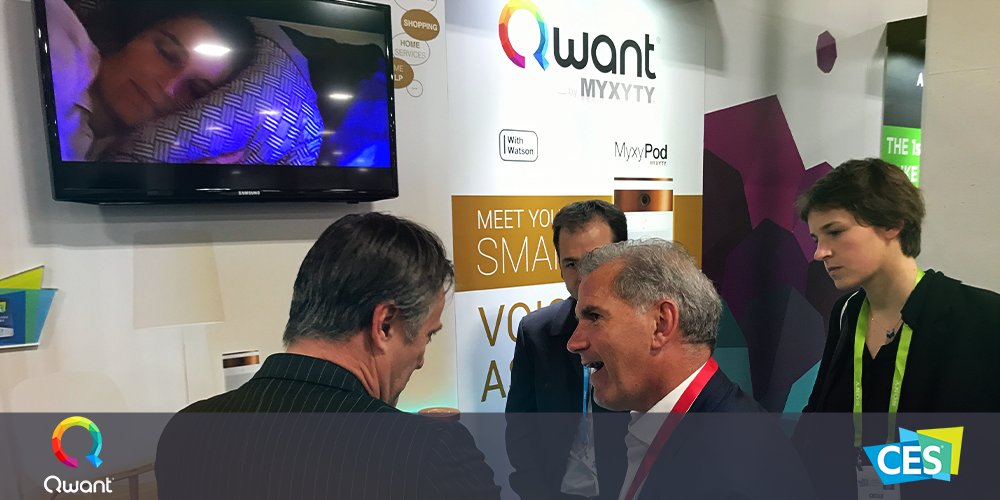 We were thrilled to have the visit of <a href="/PascalCagni/">Pascal Cagni</a>, president of <a href="/BusinessFrance/">Business France</a>, on our stand at the #CES2018.
Many thanks to him for visiting us! 😃