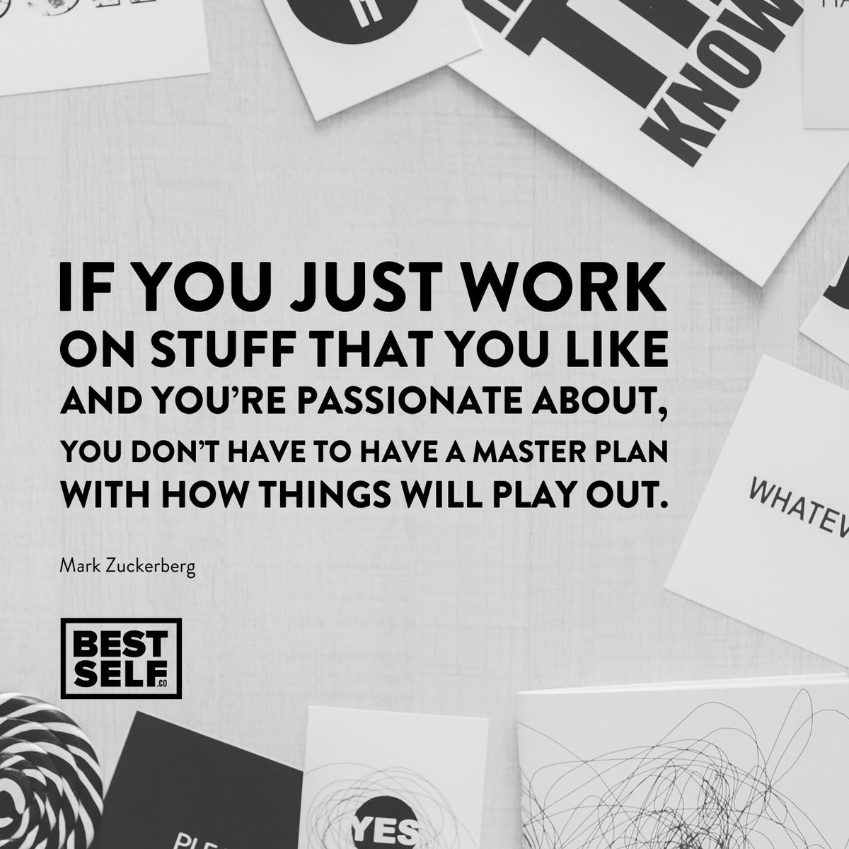 Passion is just one aspect of success.