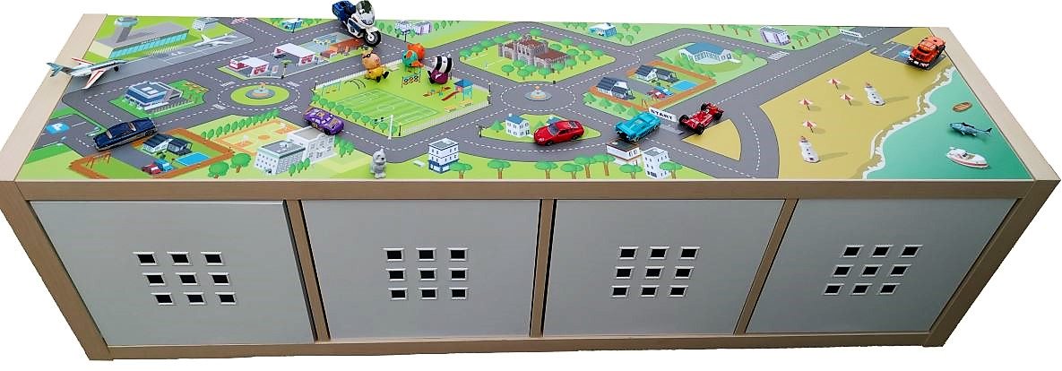 StoToys's tweet photo. Ikea's own ideas for great accessories for the Kallax "think inside the box" here - https://t.co/lVxMxs6uQR 
Think outside the box &amp; turn your Kallax into a car city, imagination playground or dolls hose with Sto Toys https://t.co/oxcFjVfyEz 
#ikeahacks #ikea #ikeakallax #kallax https://t.co/IYvz2meG46