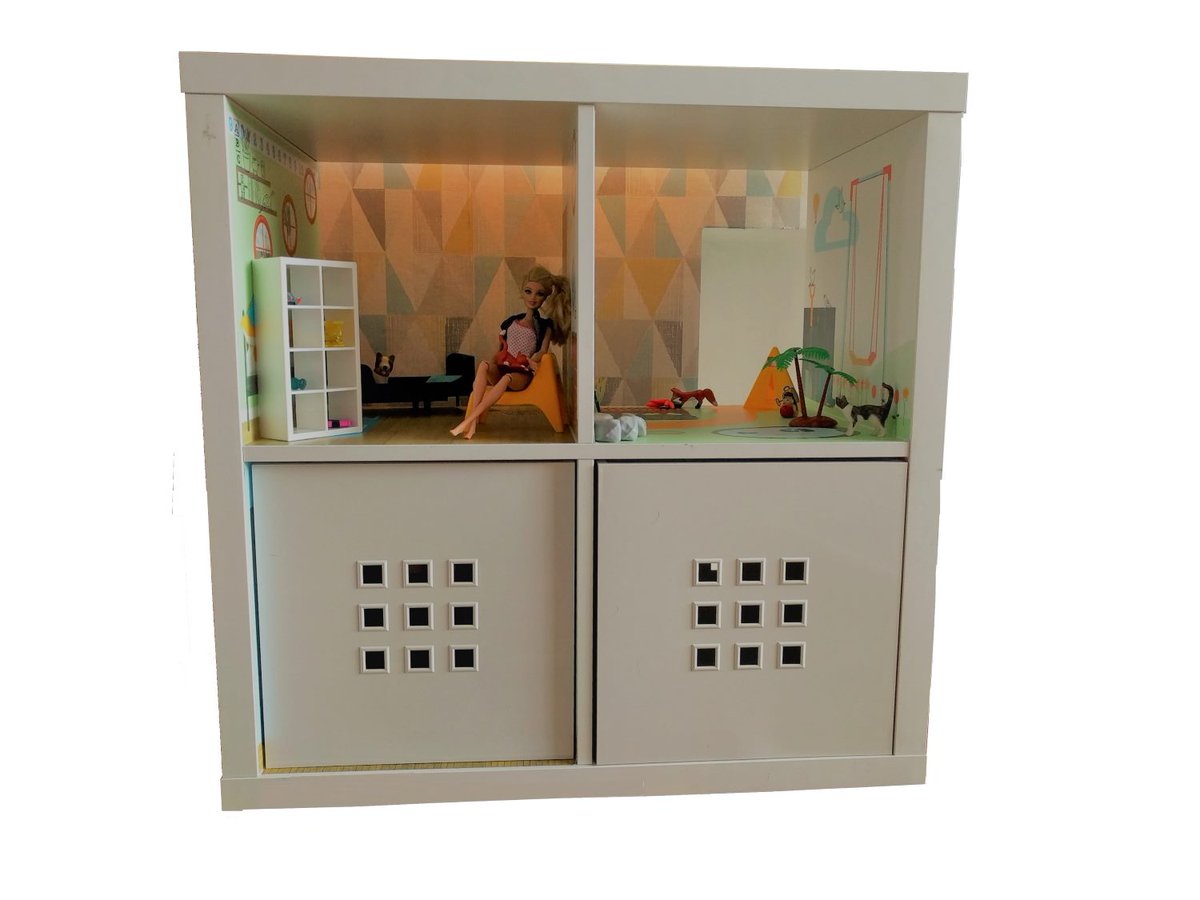 StoToys's tweet photo. Ikea's own ideas for great accessories for the Kallax "think inside the box" here - https://t.co/lVxMxs6uQR 
Think outside the box &amp; turn your Kallax into a car city, imagination playground or dolls hose with Sto Toys https://t.co/oxcFjVfyEz 
#ikeahacks #ikea #ikeakallax #kallax https://t.co/IYvz2meG46