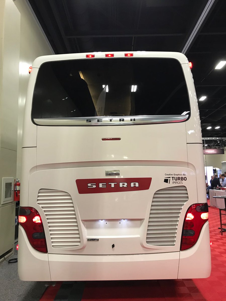revgroupinc's tweet photo. Thank you to all who attended and stopped by the REV booth at #UMA (#UnitedMotorcoachAssociation) Motorcoach Expo. REV displayed our #WorldTrans E-Series, #Krystal KLX40 and also newly partnered #SETRA motorcoach. https://t.co/GEBkVbVePJ