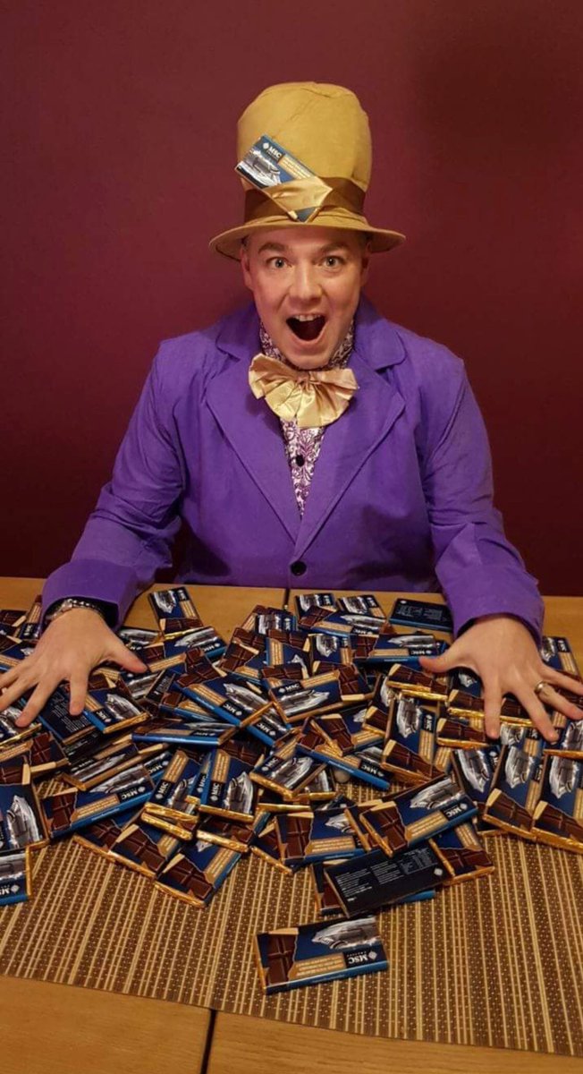MSCTravelAgents's tweet photo. Who would like to see Rillie Wonka in the MSC VIP area at the #TWglobes #MSCChoctacular https://t.co/srJuT1kQN4
