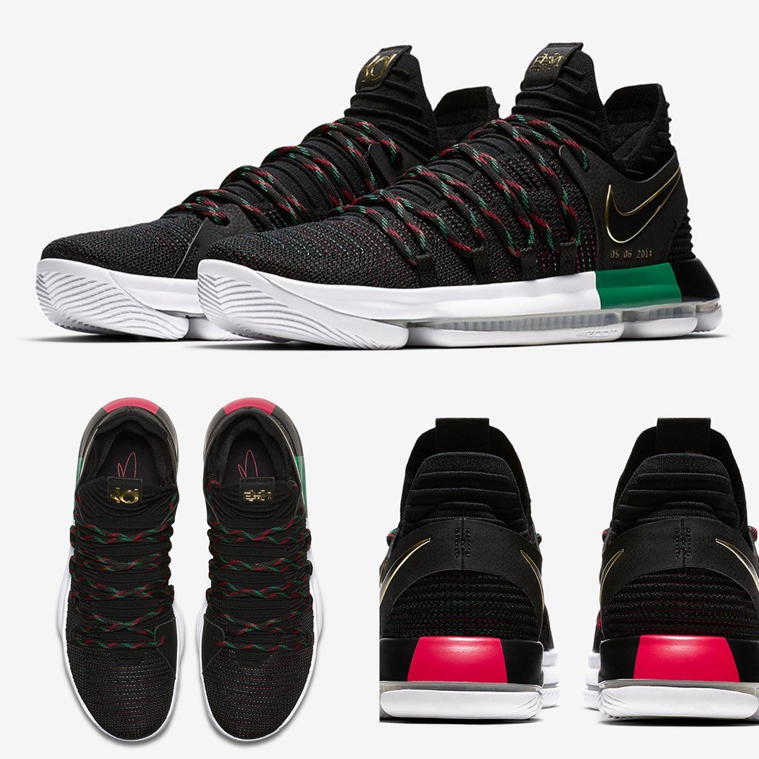 kevin durant 10 Black