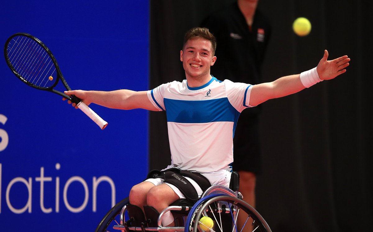 ITFWheelchair's tweet photo. After becoming the first British player to win @NECMasters men's singles title last month, world No. 2 @alfiehewett6 is on the shortlist for the IPC @Paralympics Athlete of the Month for December.
Vote Alfie now in the spot poll at https://t.co/JWYeacFLrb
#wheelchairtennis https://t.co/Yol2p98rJD