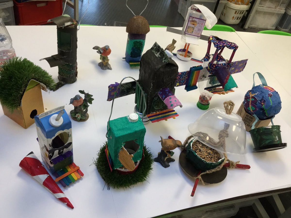 Upton House Art On Twitter Super Innovative Bird Feeders