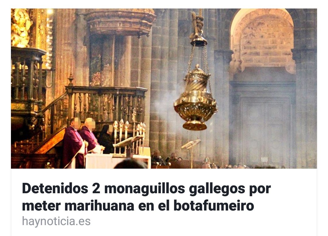 Tendría que haber ido a misa ese día.