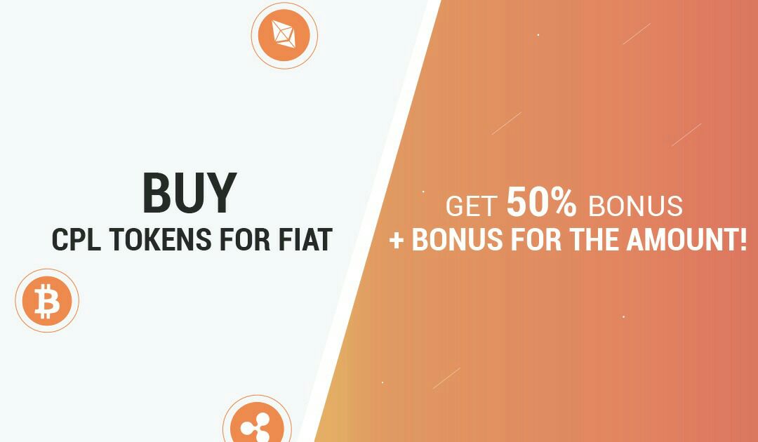 #coinplacepro: CoinPlace Pre-ICO ends on January 31. You still have time to buy CPL tokens on favourable terms!