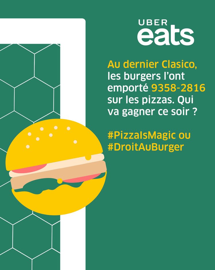 Antoine_Lvq's tweet photo. Pas mal du tout la nouvelle campagne publicitaire d'@UberEats 👌🏻 #atablelesdata https://t.co/jIZuJu3XsZ https://t.co/XaXPlseCOA