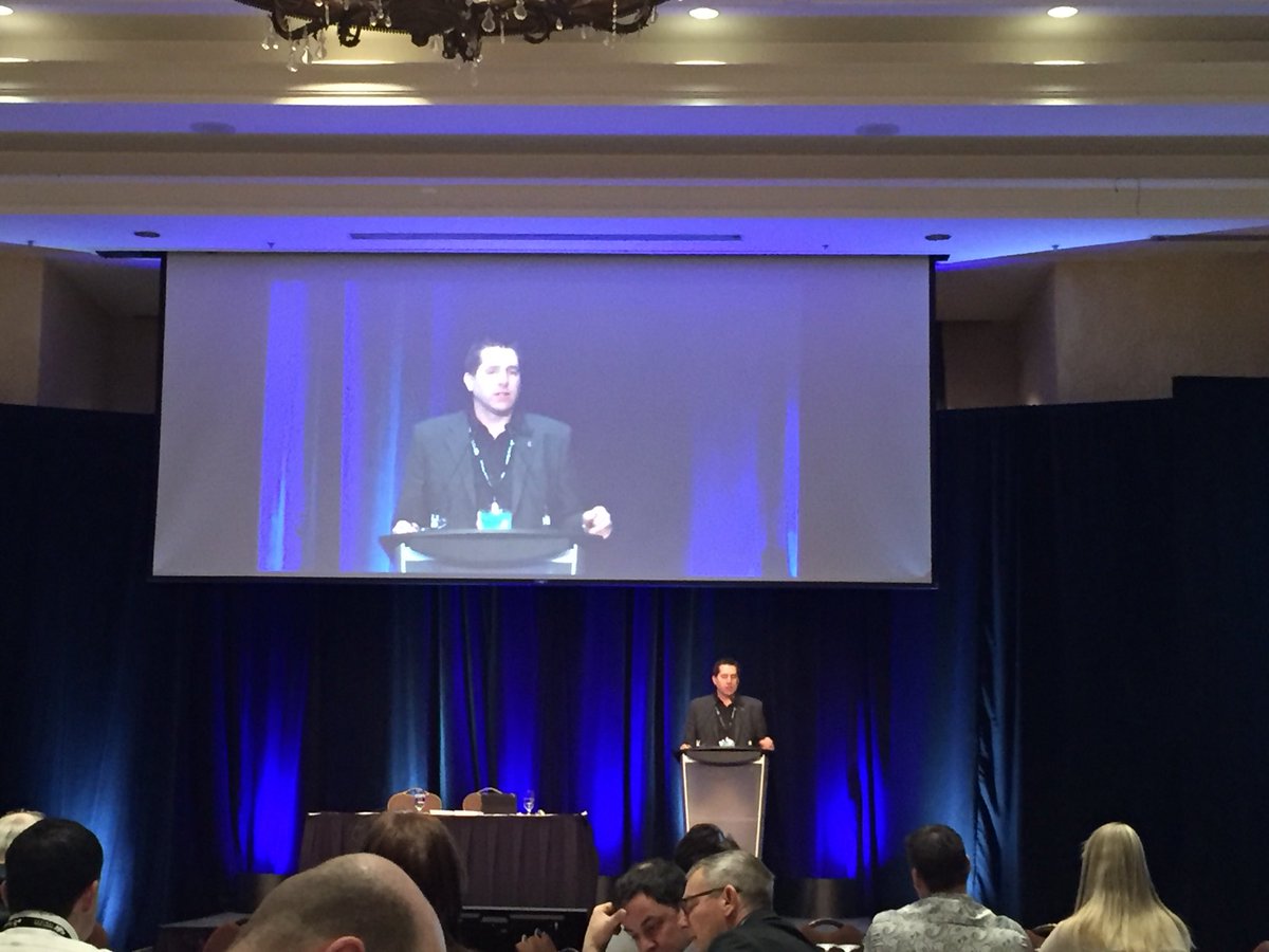 MarvinSalomons's tweet photo. Mark Chambers opening 47th #BanffPork seminar. 750 registrants looking forward to a great conference https://t.co/GqT9Ft6DvG
