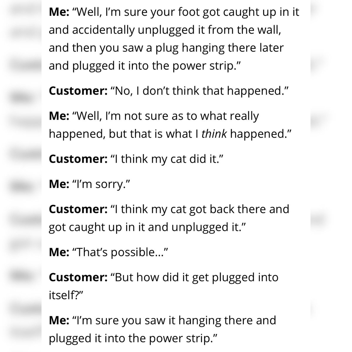 notalwaysright's tweet image. A tall tail #techsupport #techsupportproblems #techsupportlife #itsupport #stupidpeople #funnystories #customer #notalwaysright
