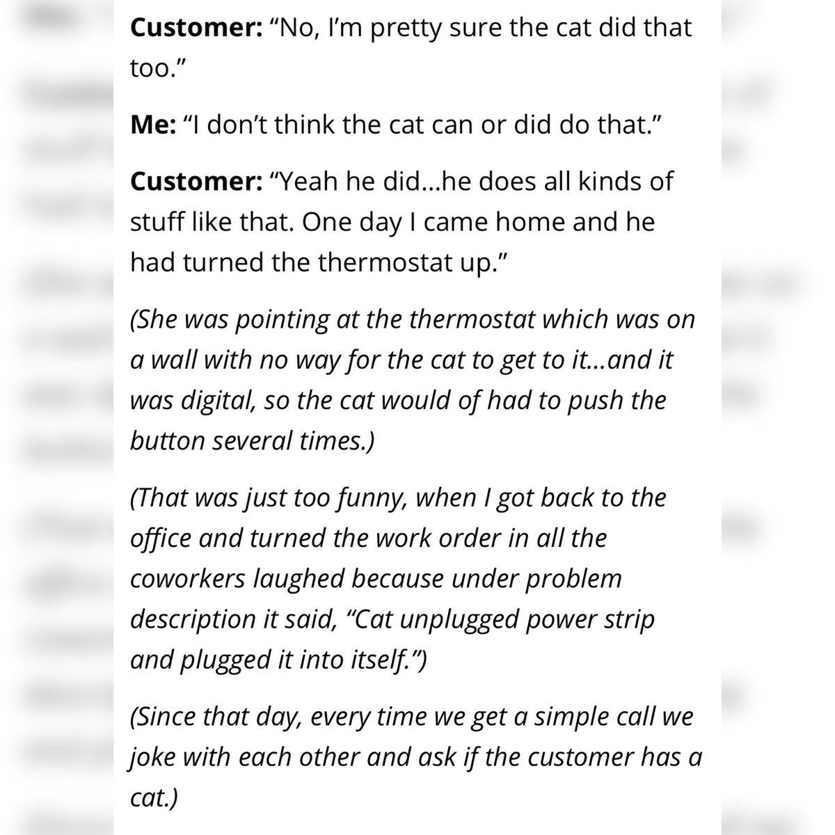 notalwaysright's tweet image. A tall tail #techsupport #techsupportproblems #techsupportlife #itsupport #stupidpeople #funnystories #customer #notalwaysright