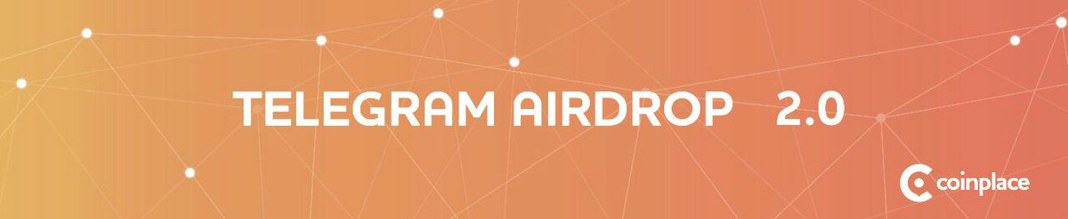 #coinplacepro: A new round of CoinPlace Airdrop begins. Do you want participate? Read all conditions here: facebook.com/CoinPlaceWorld/ t.me/coinplace_eng