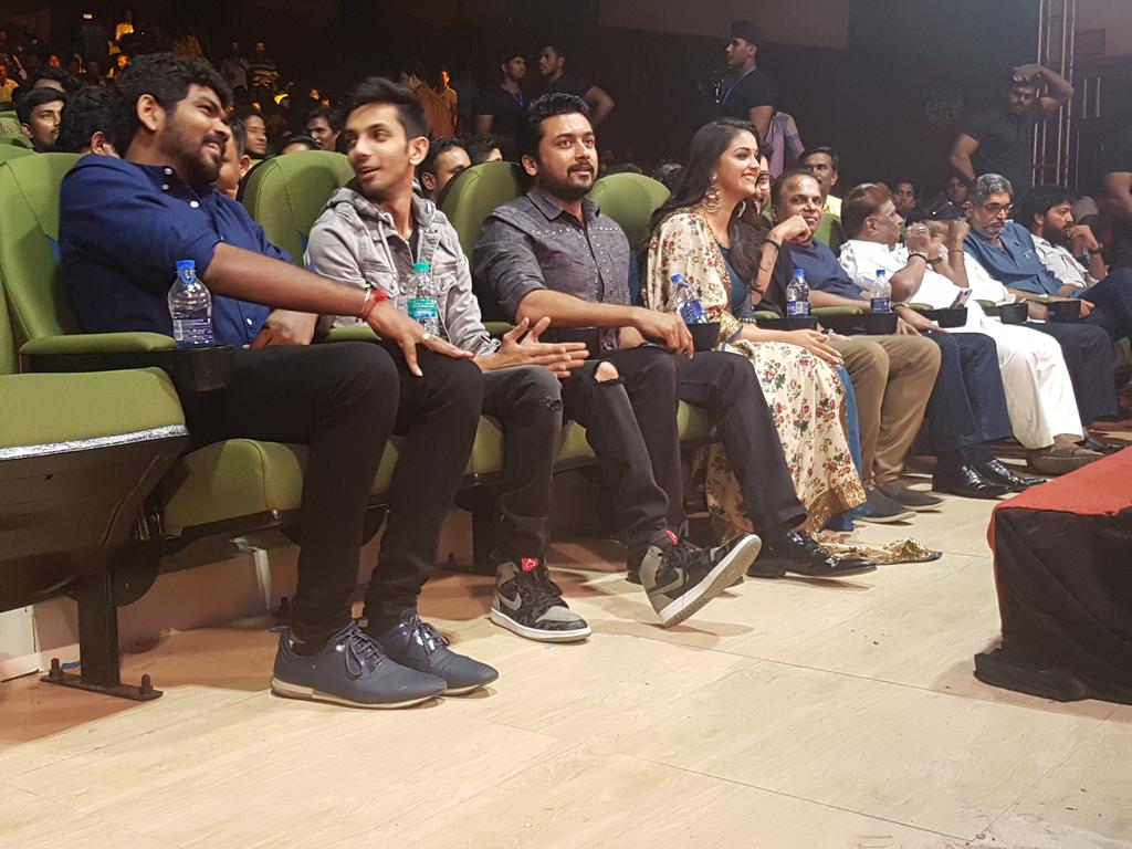 SunTV's tweet image. #TSK&apos;s Energetic crew at the #TSKPreReleaseEvent
#StayTuned and #ComingSoon on #SunTV