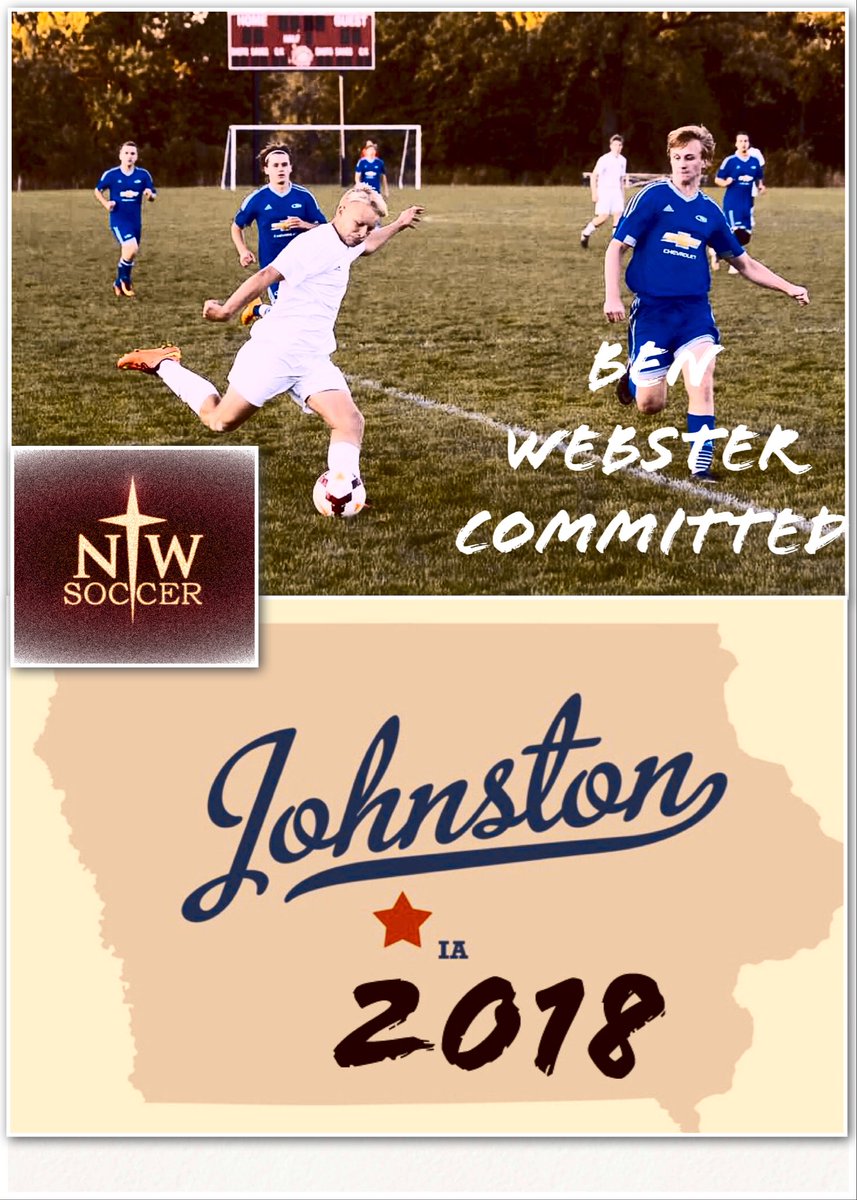 nwcmsoccer's tweet photo. Celebrate with us as we welcome Ben Webster to the Northwestern family. #raidersrow https://t.co/D74otPwCd1