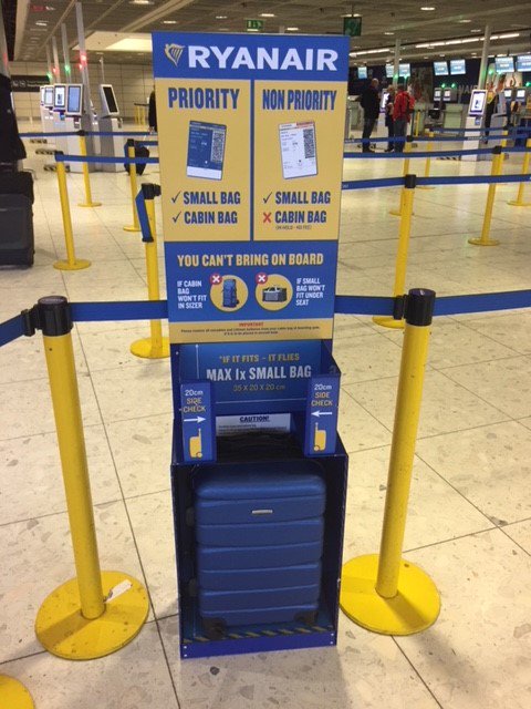 Ryanair on Twitter: &quot;New Cabin Bag Policy Commences On Monday 15 Jan – All Customers Travelling ...