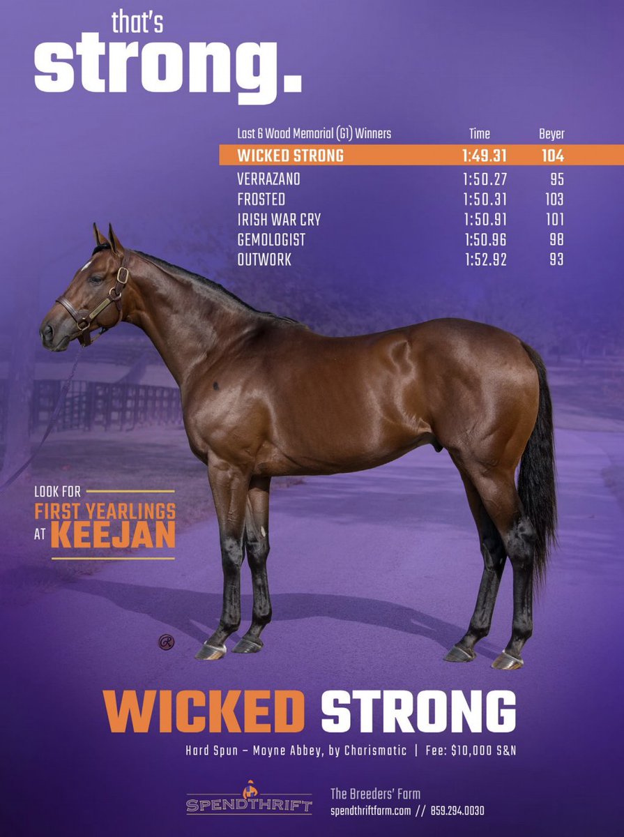 theTDN's tweet image. Look for the first yearlings by @spendthriftfarm's Wicked Strong at #KEEJAN this week.