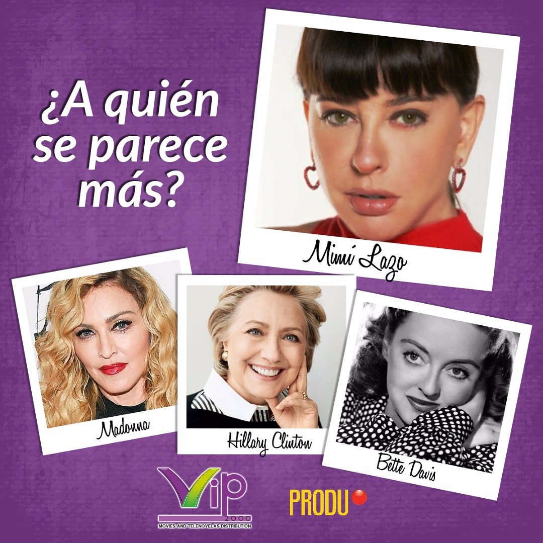 MimiLazoD's tweet photo. Qué Glamour es este concurso de #GanaConVIP #Natpe2018  @vip2000tv @produnews_ - ¿A ver a quién creen que me parezco a ver si gano yo ? https://t.co/HFA33CzaEc