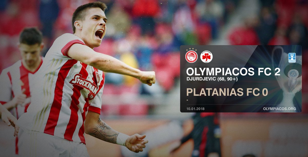 olympiacosfc's tweet photo. Εύκολα στους «8» https://t.co/6z7uwbGo4u #olympiacos #greekcup #OLYPLAT https://t.co/UabI6oSbyR