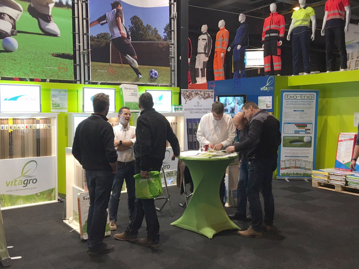 Dag 2 van de Groene Sector Vakbeurs in Hardenberg is in volle gang. U vindt ons op standnummer 318 <a href="/GS_EH/">GroeneSectorVakbeurs</a>