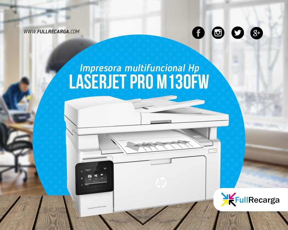 FullRecarga's tweet photo. Imprime,copia, escanea y usa el fax con la impresora multifuncional Hp LaserJet Pro M130fw. Eficiencia en una sola máquina.
Para más informacion visita>>
https://t.co/UdJ8dWiaOE https://t.co/hvQy48GGu5