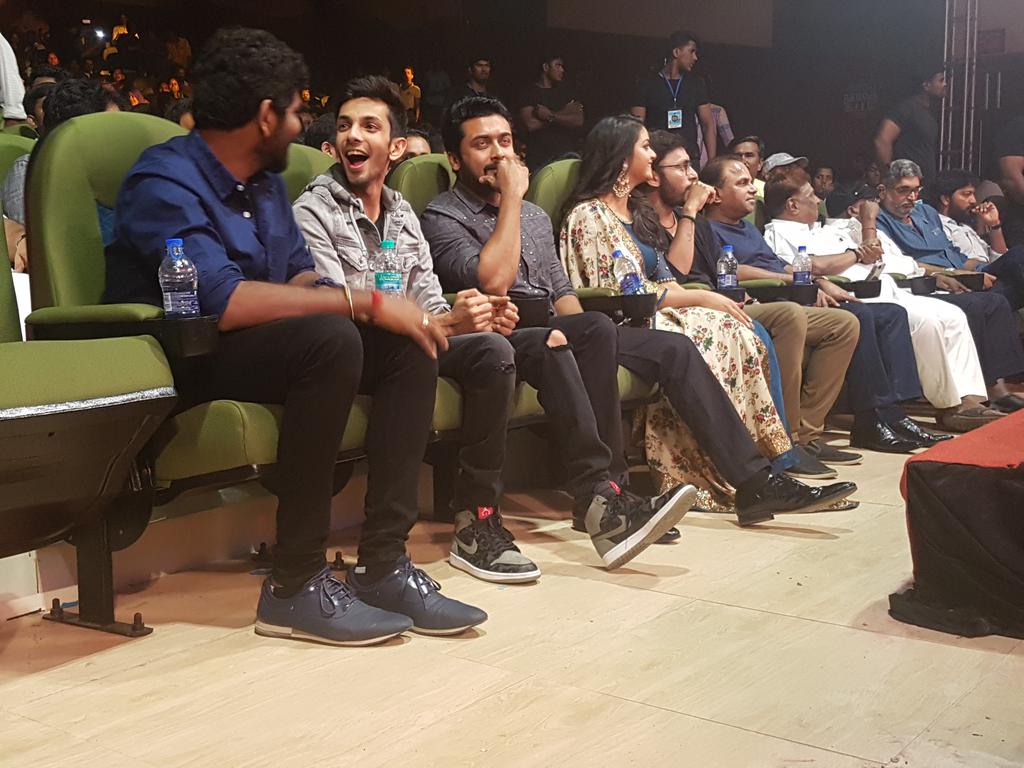 SunTV's tweet image. #TSK&apos;s Energetic crew at the #TSKPreReleaseEvent
#StayTuned and #ComingSoon on #SunTV