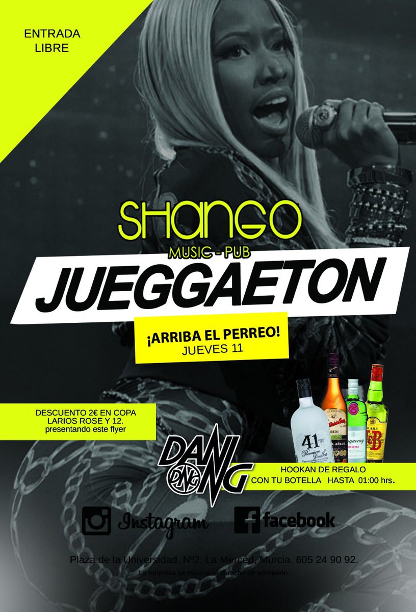 DjDaniNG's tweet photo. Esta semana nos vemos en Shango:

-Jueves 11 Enero

-Viernes 12 Enero

-Sábado 13 Enero https://t.co/wqHkXsZqG7