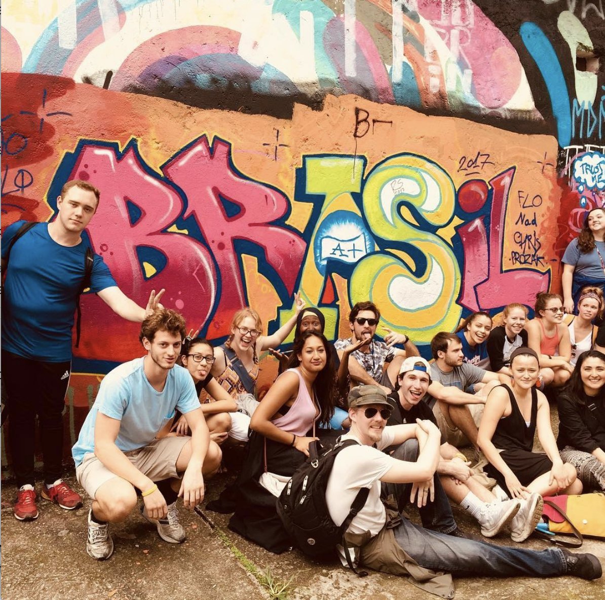 Looks like Centre students are having fun studying abroad in São Paulo, Brazil. #CentreAbroad