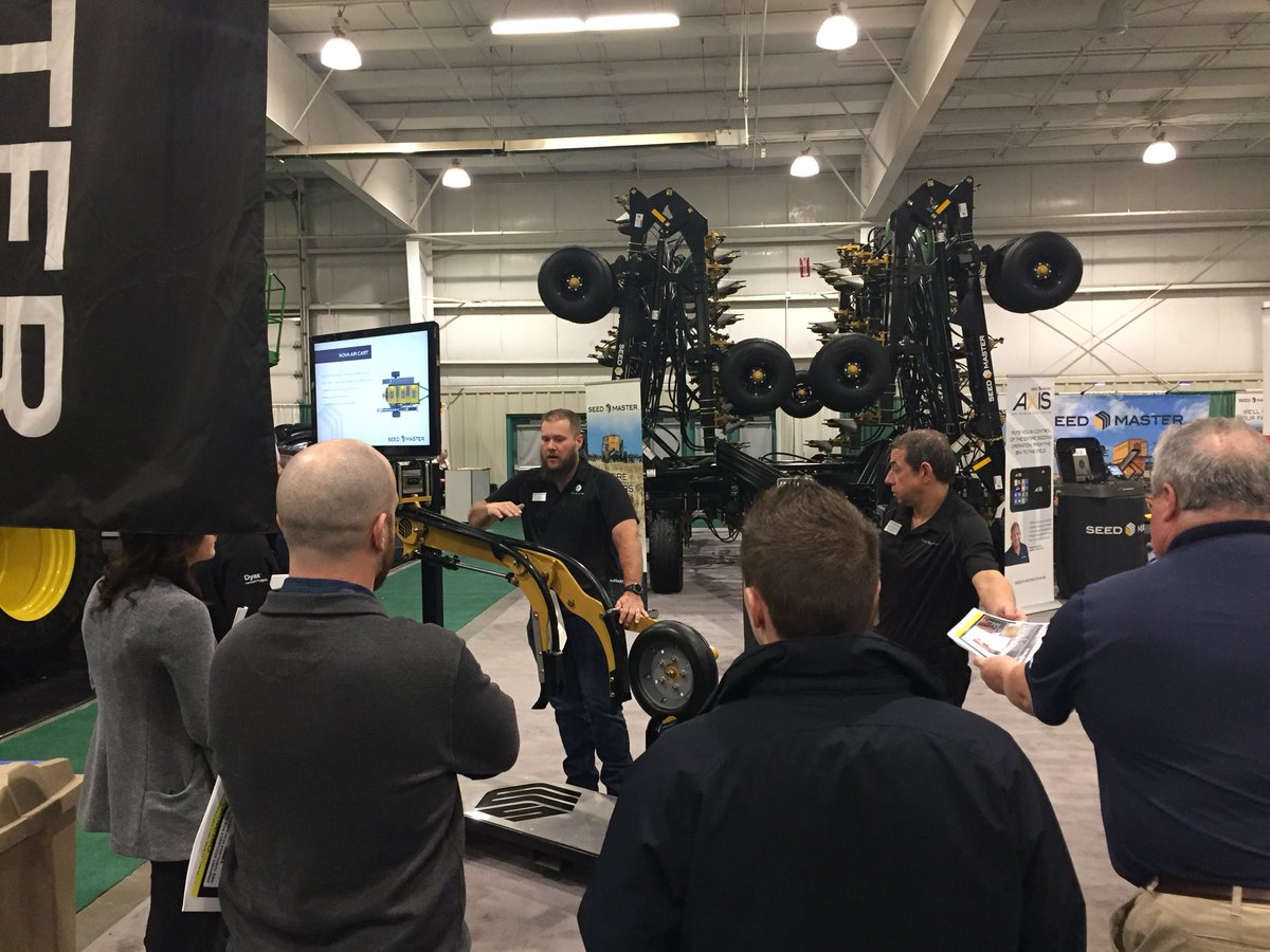 SeedMasterMfg's tweet photo. Proud to partner with @BASFAgSolutions in a knowledge exchange at #WCCPS18 #CPS18 We’re committed to offering the best and backing it up with the best support #SeedMasterCertified #TheRightTool @TimZerr https://t.co/PIm5pERChW